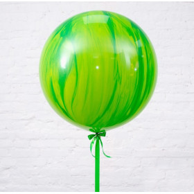 Большой шар Супер Агат, зеленый