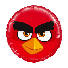 Шар круг "Angry Birds (Энгри Бердз)", красный