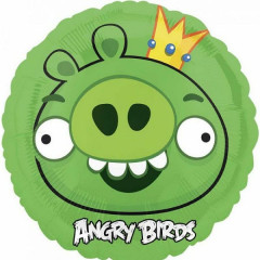 Шар круг Angry Birds Король Свиней