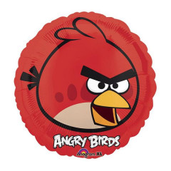 Шар круг Angry Birds красный