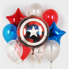 Набор из шаров "Мстители. Капитан Америка"
