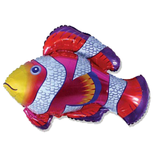 Шар фигура "Рыба-клоун"