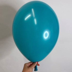 Шарик бирюзовый пастель belbal, 30 см