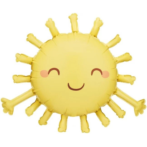 Шар-фигура "Солнце, Сатин"