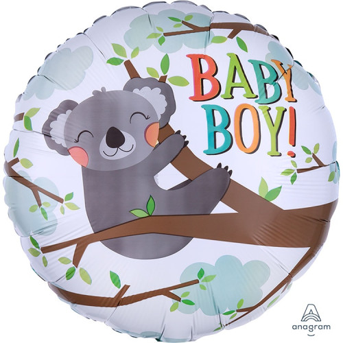 Шар круг "BABY BOY. Коала"