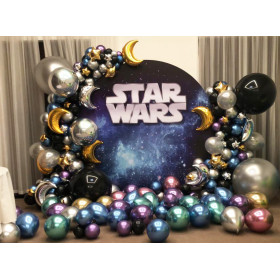 Фотозона из шаров "Star wars"