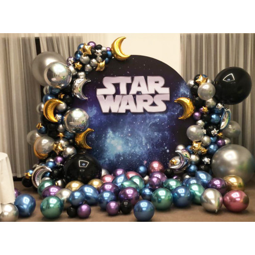 Фотозона из шаров "Star wars"