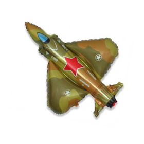 Шар фигура "Истребитель военный"