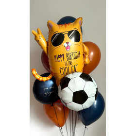 Фонтан из шаров "Да ты крут"