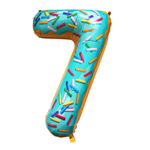 Шар цифра 7, пончик