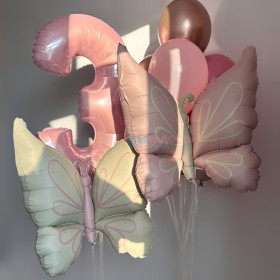 Композиция из шаров "Праздник нежности"