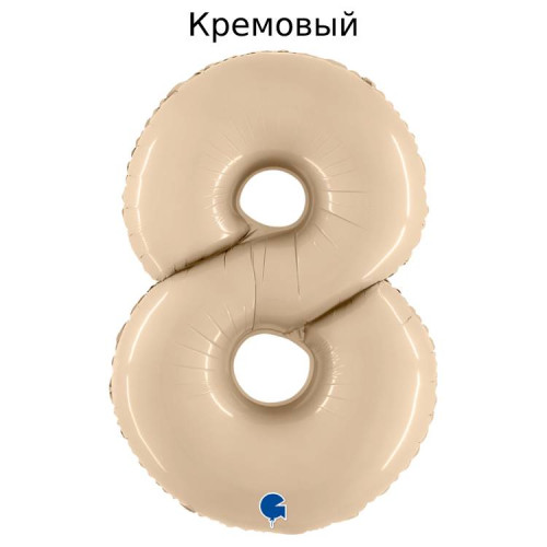 Шар цифра 8, 102 см