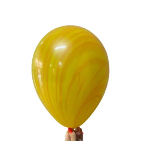 Шар супер агат yellow orange