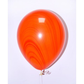 Шар супер агат red orange