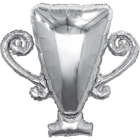 Шар фигура "Кубок чемпиона", серебро