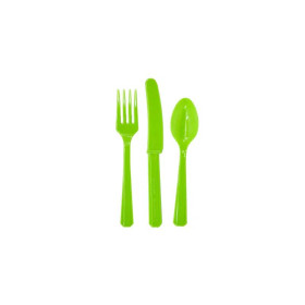 Столовые приборы зеленые "Green"