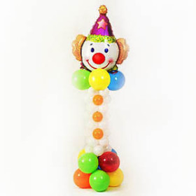 Стойка из шаров «Клоун»