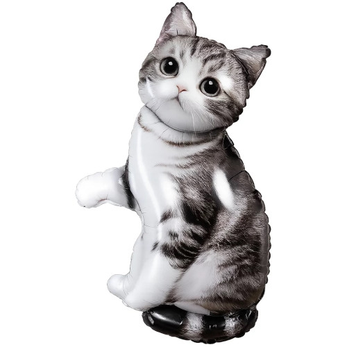 Шар-фигура "Серый Котенок"
