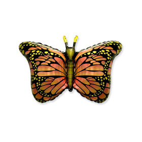 Шар фигура "Бабочка монарх" оранжевая