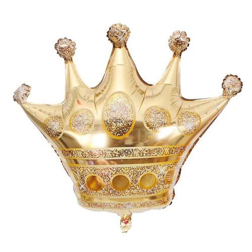 Шар фигура "Корона", золото