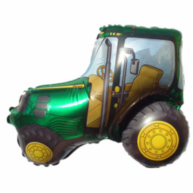 Шар фигура "Трактор зеленый"