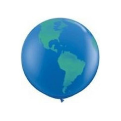 Большой земной шар темно-синий