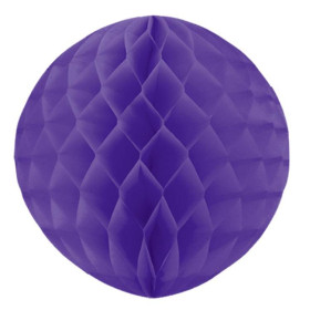 Шар бумажный фиолетовый