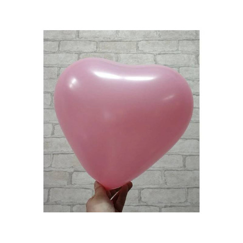 Шары под потолок "Сердца розовые", 30 см, 50 штук