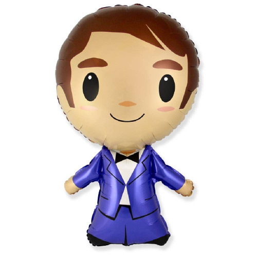 Шар фигура "Красавец жених"