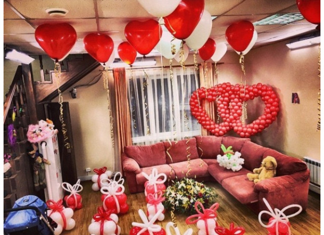 Как выбрать воздушные шары влюбленным на 14 февраля