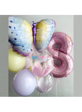 Как украсить комнату к 8 Марта шарами