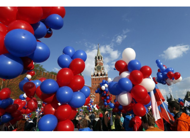 Воздушные шары на День России – украшаем главный праздник страны