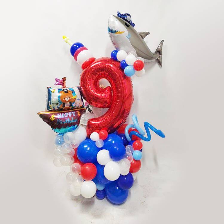 Фигуры из воздушных шаров на день рождения девочке