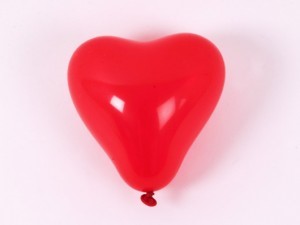 латексный шар сердце