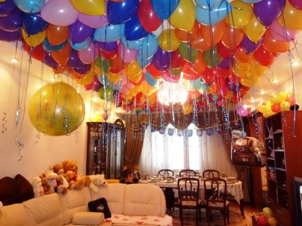 Как украсить дом на день рождения (44 фото)