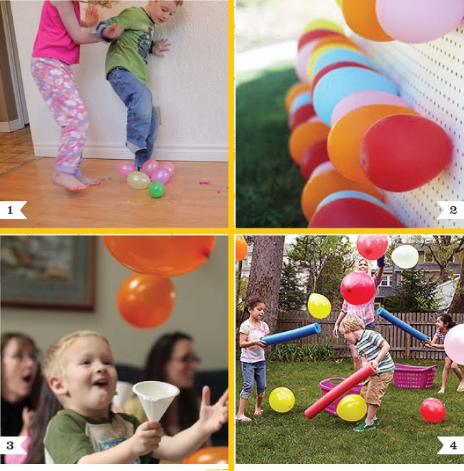 конкурс с шарами для малышей