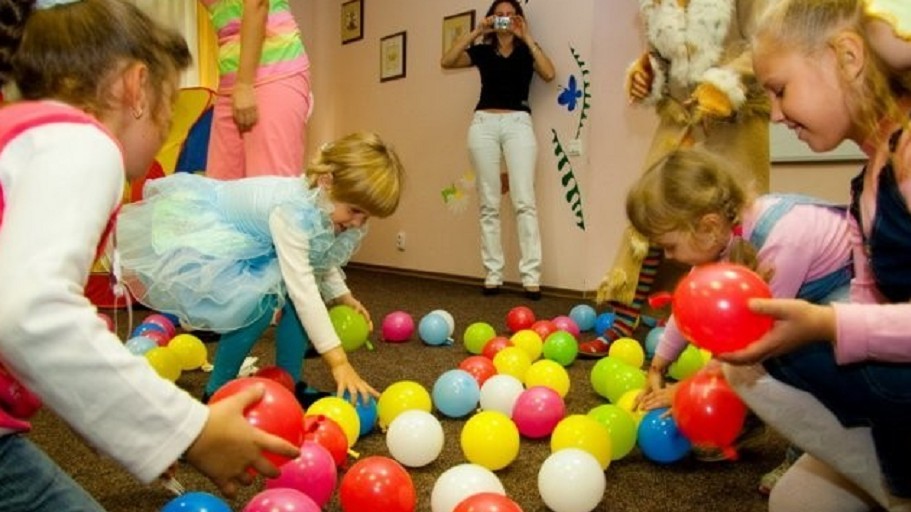 конкурс с шарами для детей от 5 лет