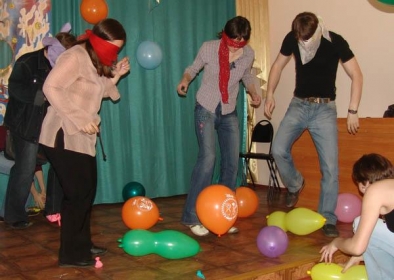 конкурс с шарами для школьников