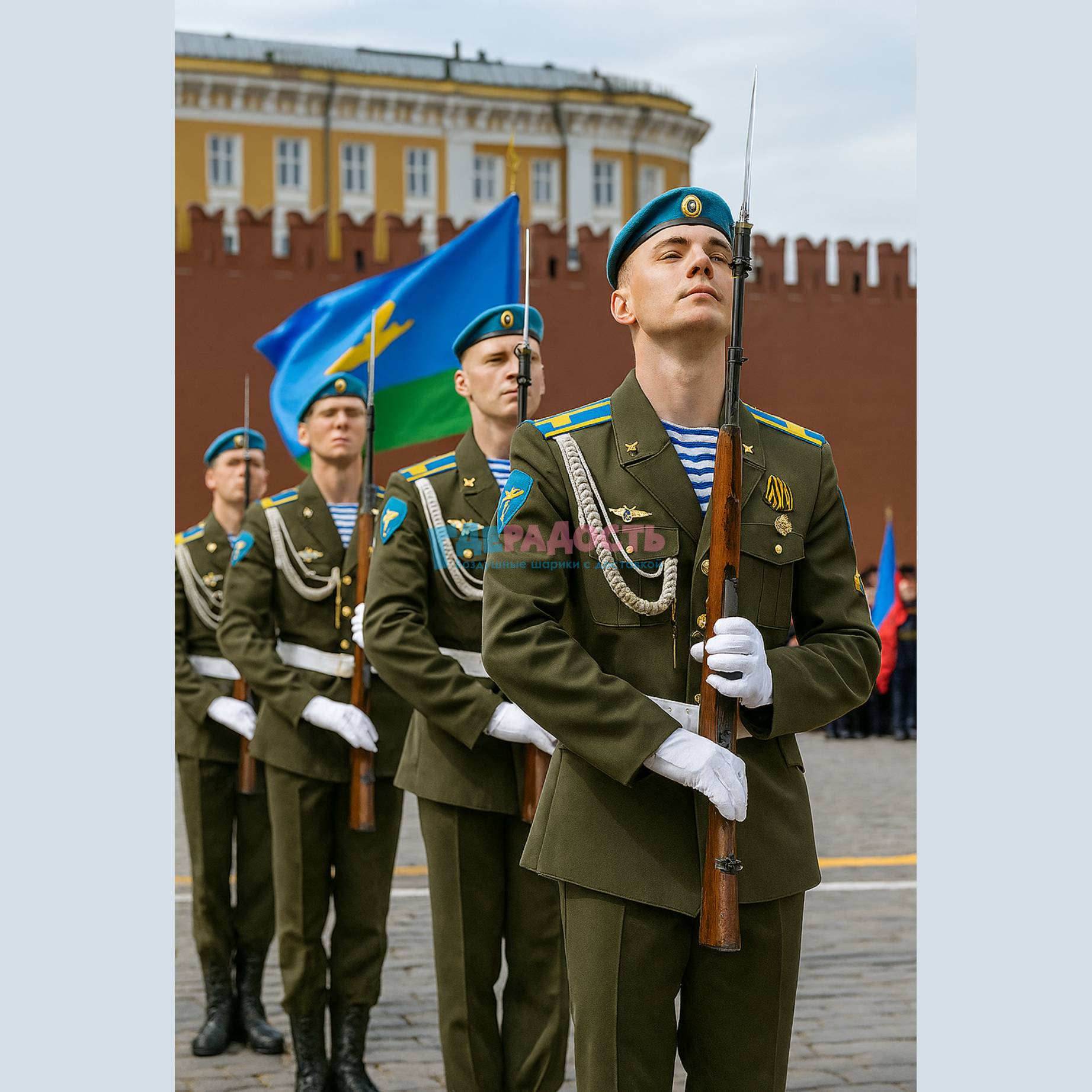 День ВДВ на Красной Площади