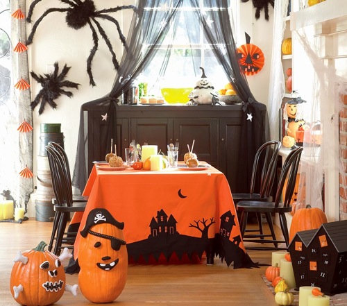Украшение стола на Хэллоуин: идеи, фото, примеры красивых осенних сервировок