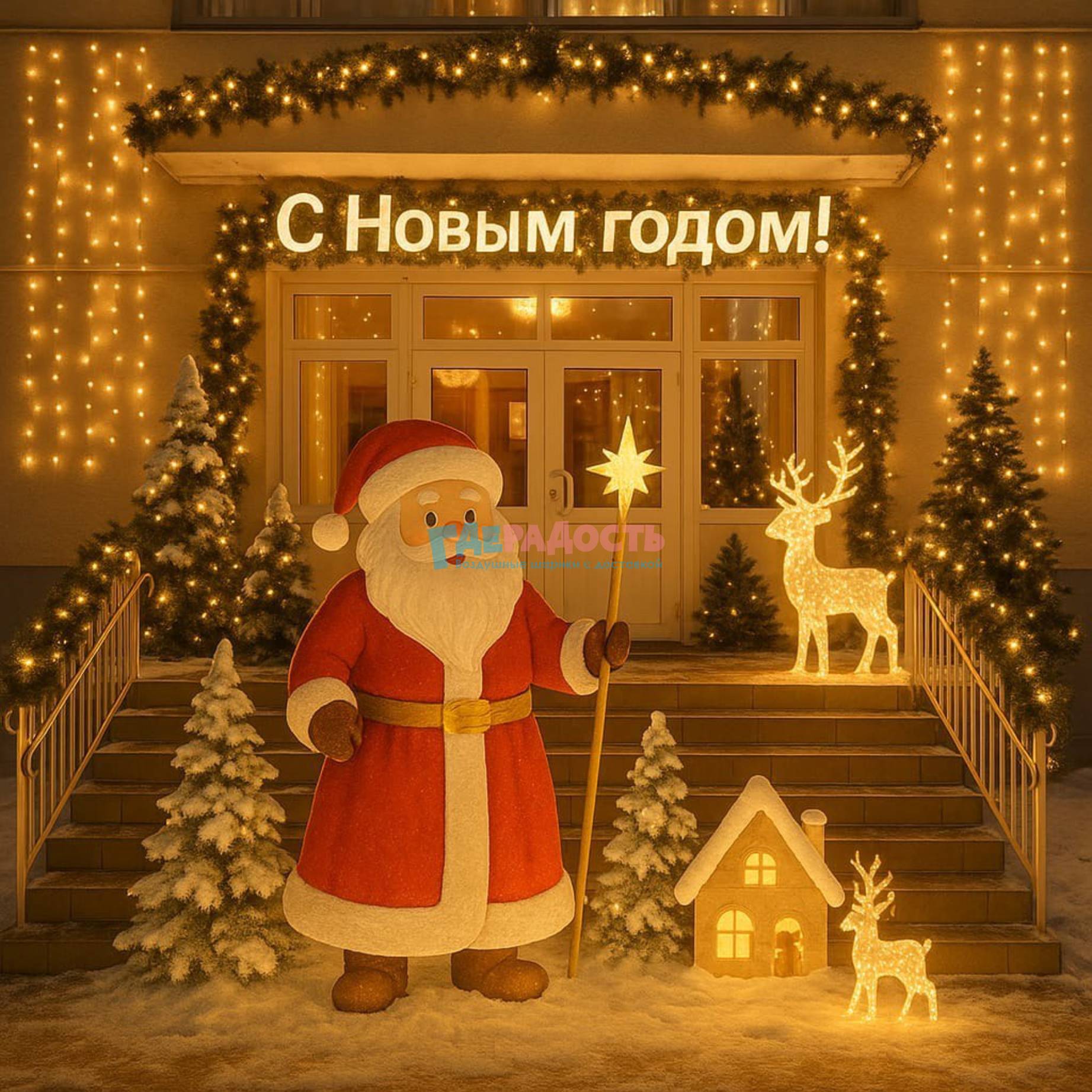 дед мороз в детский садик на новый год