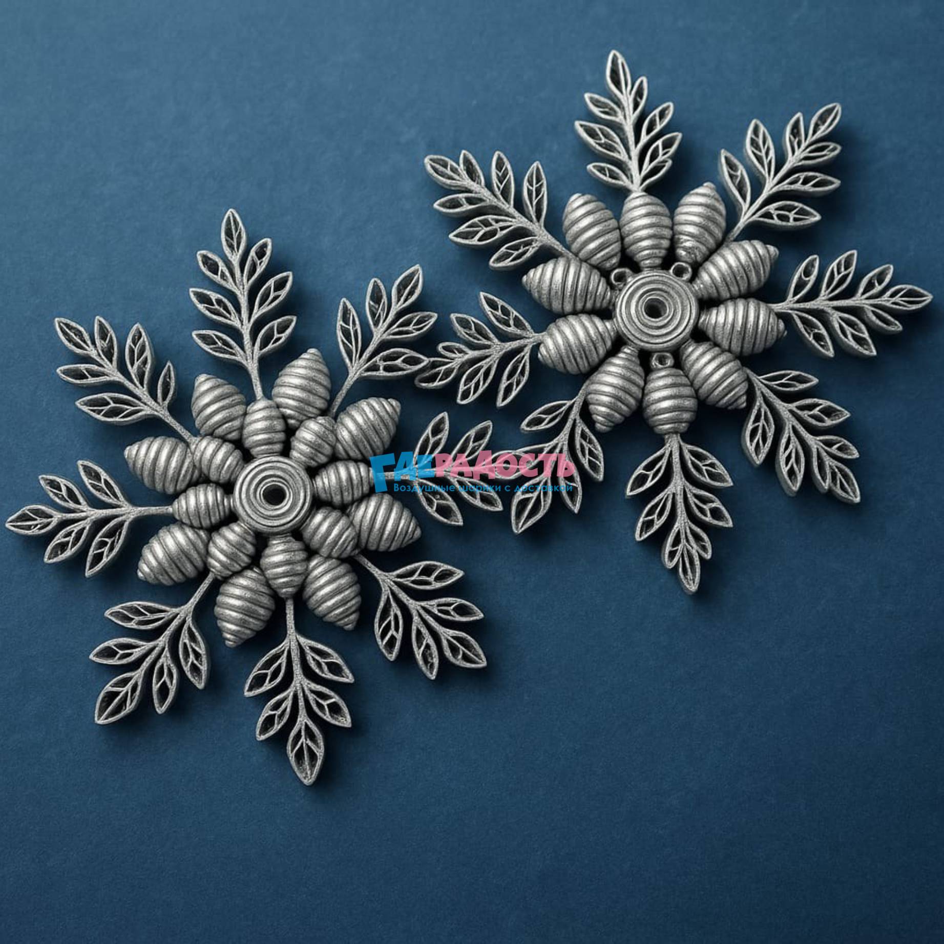 снежинки игрушки