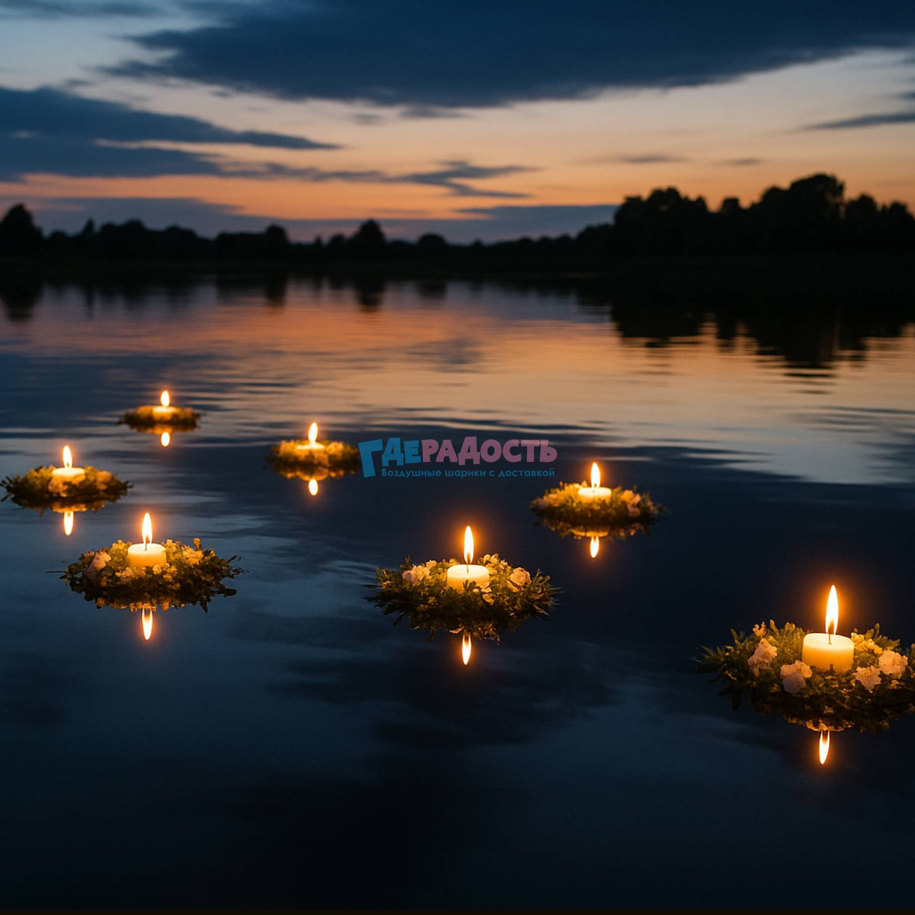 водная стихия на свадьбе