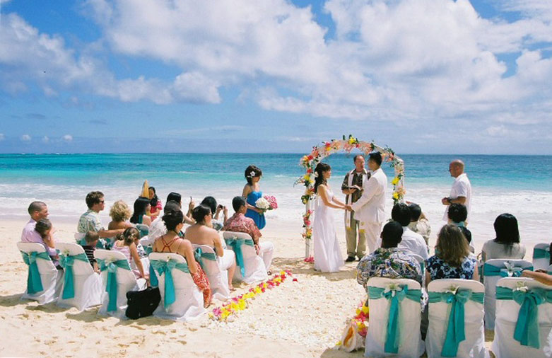 свадьба у моря