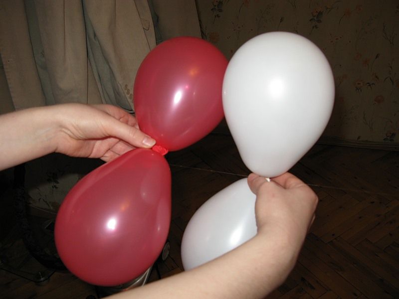 АРКА ИЗ ШАРОВ как сделать ДВУХЦВЕТНУЮ АРКУ гирлянду How To Make A Balloon Arch Without Helium